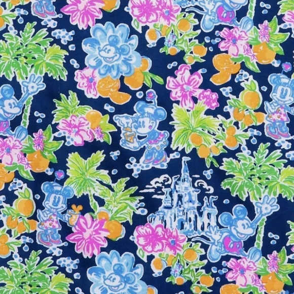 Lily Pulitzer Disney Inspired Floral Sleeveless Dress NWT - Picture 12 of 14